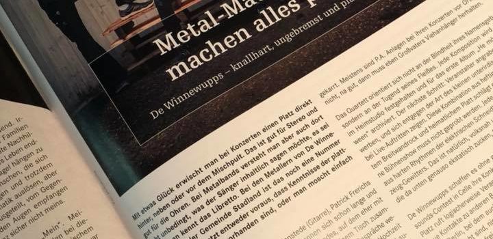 +++ METAL-MAULWÜRFE MACHEN ALLES PLATT +++